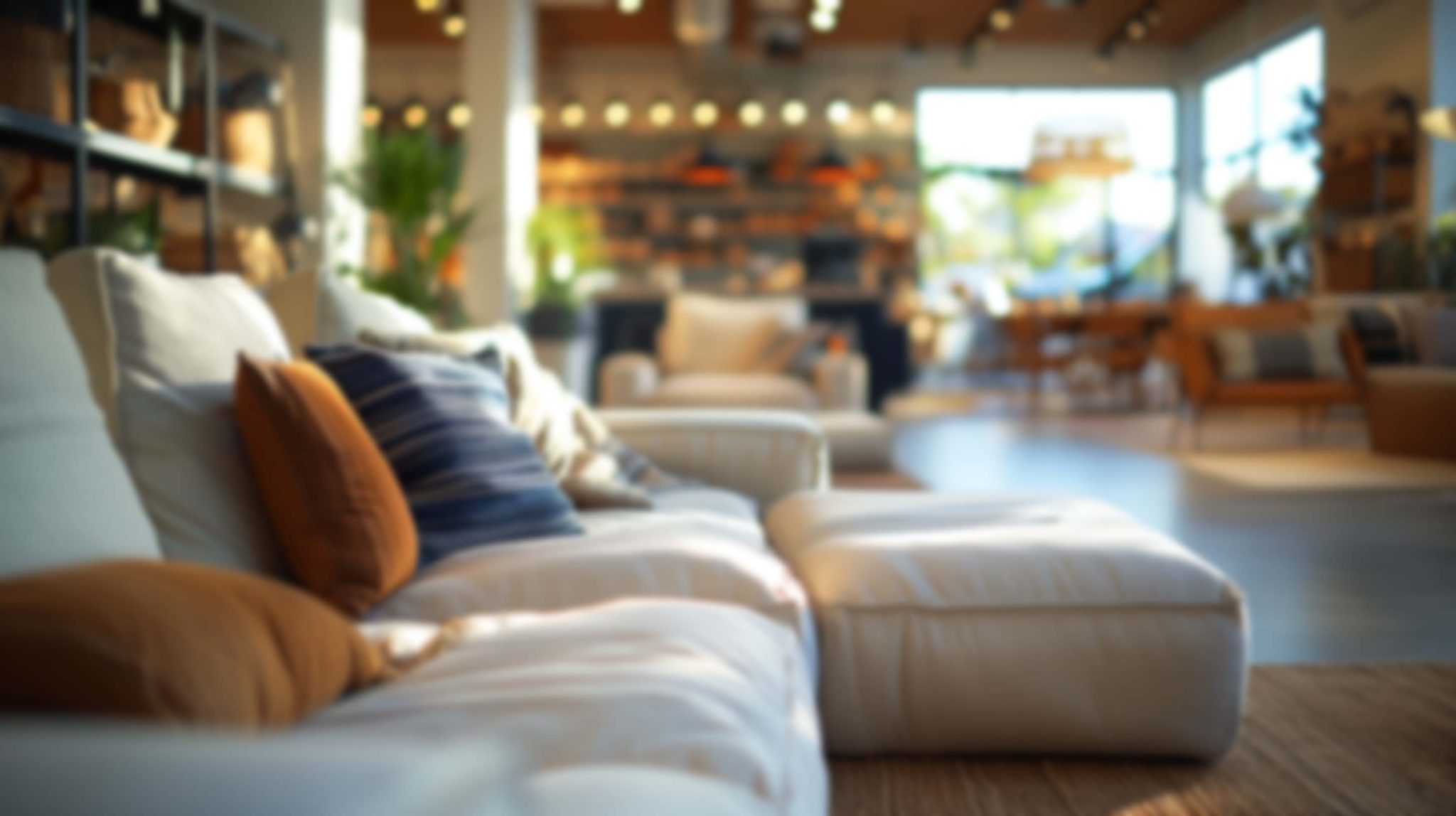 A leading furniture retailer's showroom powered by STORIS software solutions.